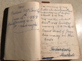 Inside Aunty Nells Prayer book